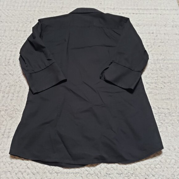 High End Uniforms Restaurant Women’s Open Collar Fitted Shirt (3/4 Sleeve) Size - Picture 5 of 8